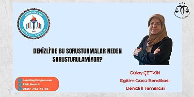 Soruşturma Tepkisi: “Sebebi Neyse Def Ola!”