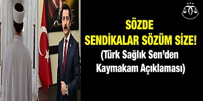 Sözde Sendikalar Sözüm Size!