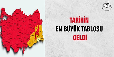 Tarihin en büyük tablosu geldi
