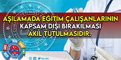 TEÇ-SEN'den Haklı Talep