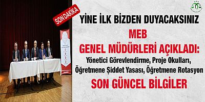 Tüm Öğretmenlerimizi İlgilendiriyor