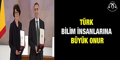 Türk bilim insanlarına büyük onur