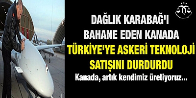 Türkiye'ye askeri teknoloji satışını durdurdu