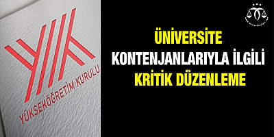 Üniversite kontenjanlarıyla ilgili kritik düzenleme