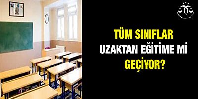 Uzaktan eğitime mi geçiliyor?