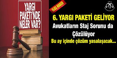 Yargı Paketi TBMM'ye Geliyor