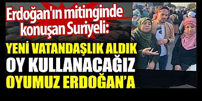 Yeni vatandaşlık aldık, ilk oyumuz Erdoğan'a