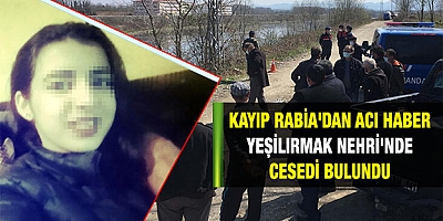 Yeşilırmak Nehri'nde cesedi bulundu