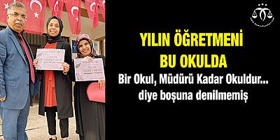 Yılın Öğretmeni Bu Okulda