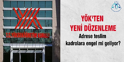 YÖK'ten yeni düzenleme