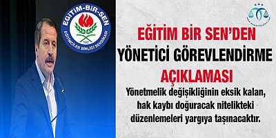 Yönetici Görevlendirme Açıklaması