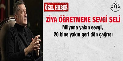 Ziya Öğretmene Sevgi Seli