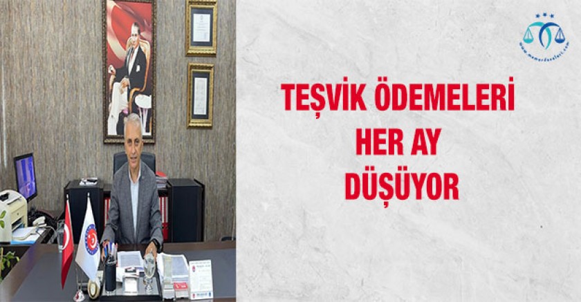 Teşvik Ödemeleri Her Ay Düşüyor