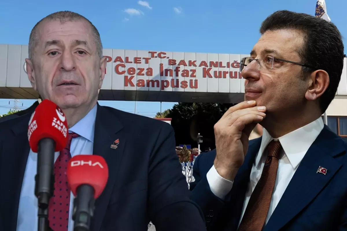 Ümit Özdağ, İmamoğlu ile Silivri cezaevinde karşılaştıkları anları paylaştı