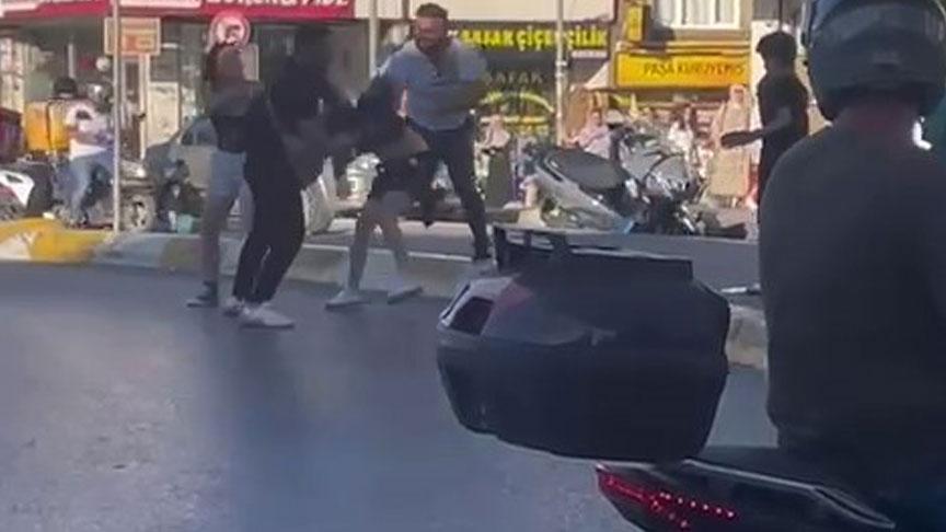 Yer: Esenyurt! Motosikletli kadınlara dehşeti yaşattılar