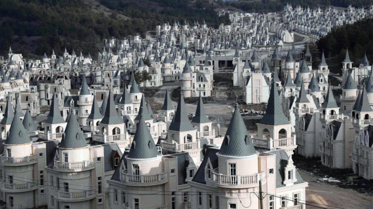 Yer: Türkiye! Bu şatolar Araplar için yapıldı ancak 11 yıldır tamamlanamıyor